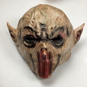 Mouthless Alien Rubber Halloween Mask NEW!